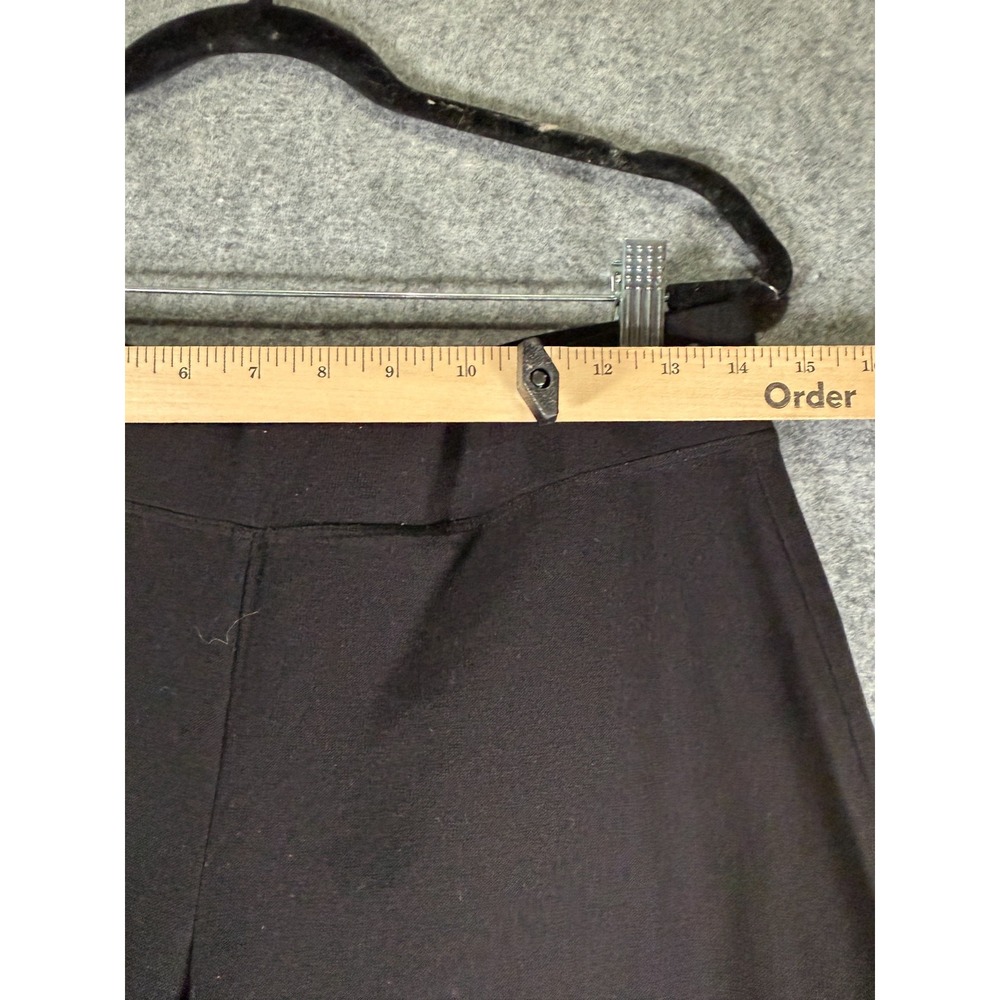 Eileen Fisher Womens Black Stretch Knit Straight Leg Pull On Pants Size S Small - Picture 4 of 7